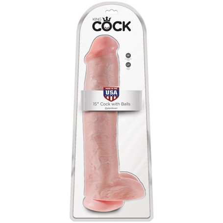 Огромный фаллос King Cock 15"