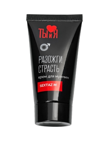 Возбуждающий крем Sextaz-M для мужчин