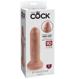 Фаллос King Cock 6&quot; Uncut, Pipedream