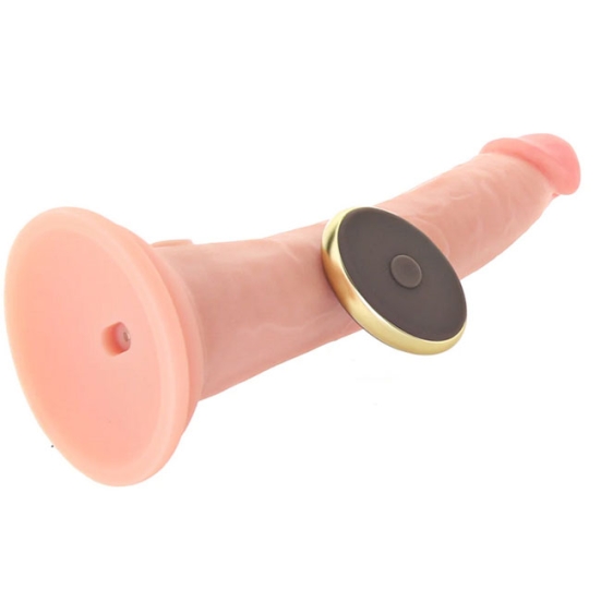 Фаллос-вибратор 7&quot; Vibrating Silicone Dual Density