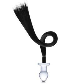 Пробка с хвостом Glas 3" Horse Tail