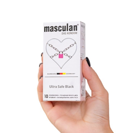Презервативы Masculan Ultra Safe Black