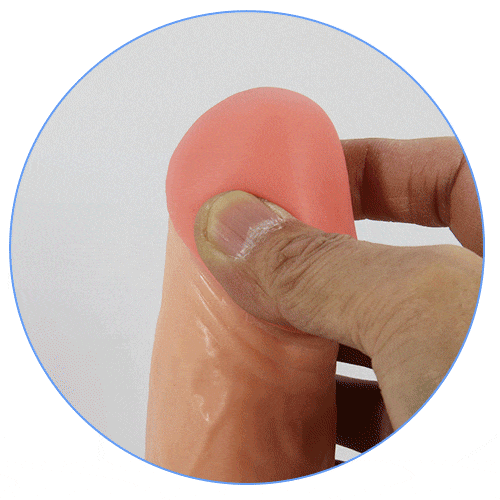 Мягкая головка страпона Mavis Pretty Love